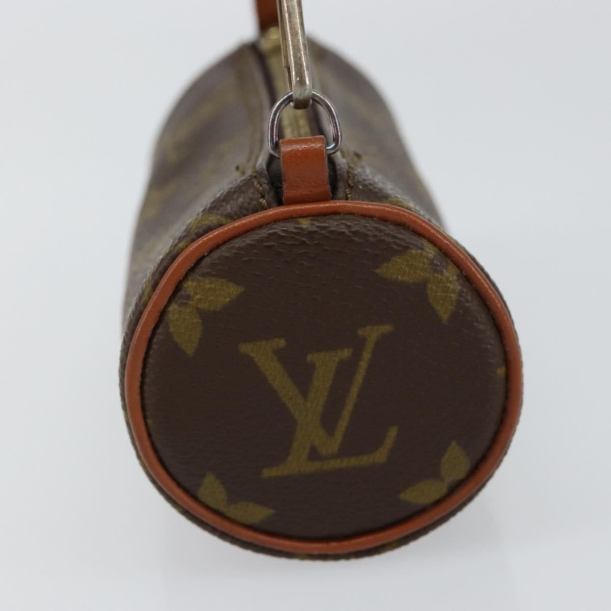 Louis Vuitton Papillon Pochette Monogram Canvas, BROWN, CANVAS, Clutche & pouche