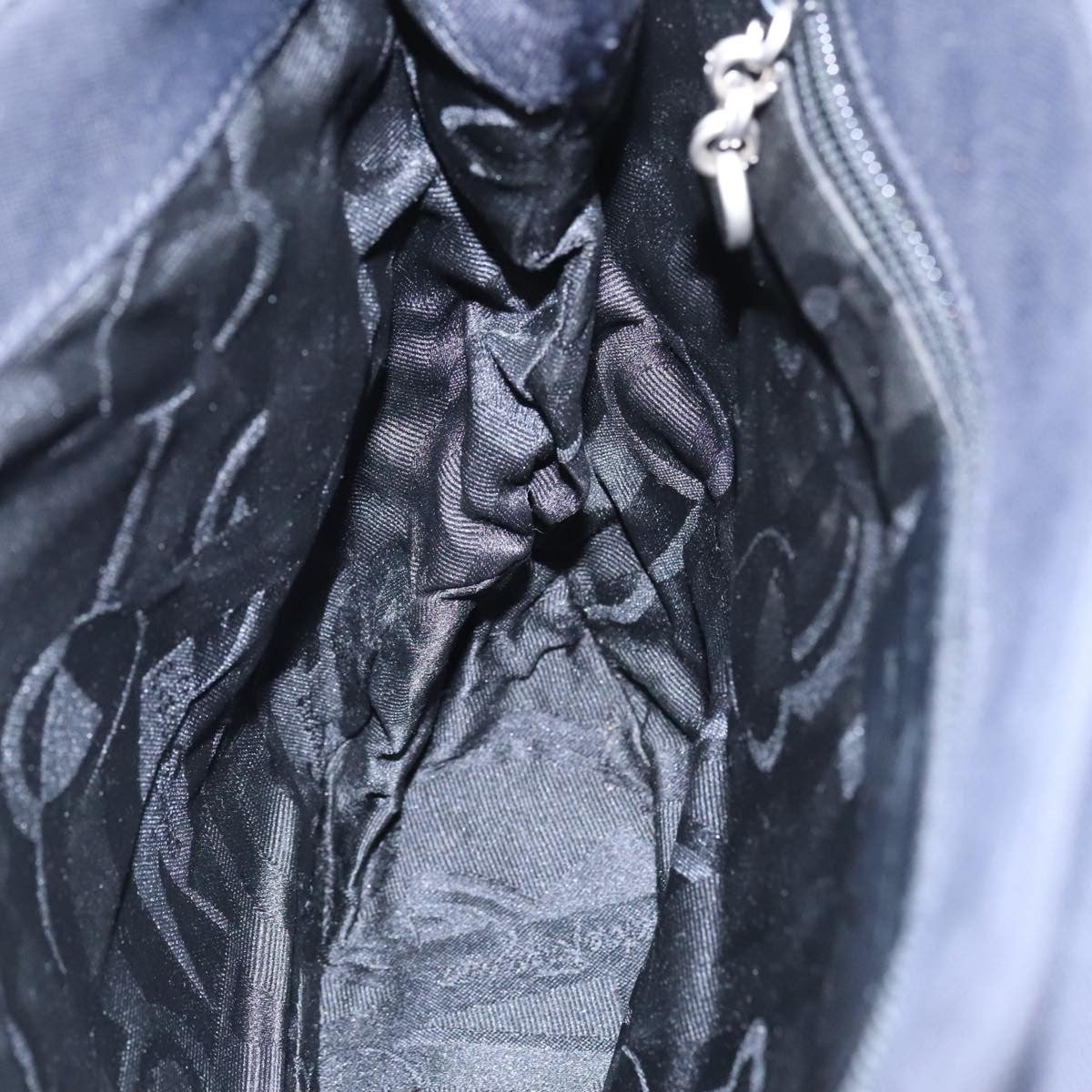 Salvatore Ferragamo Vala Shoulder Bag Canvas, BLACK, CANVAS, Shoulder bag