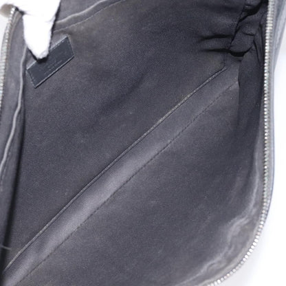 Louis Vuitton Discovery Pochette Monogram Shadow Leather, BLACK, LEATHER, Clutche & pouche