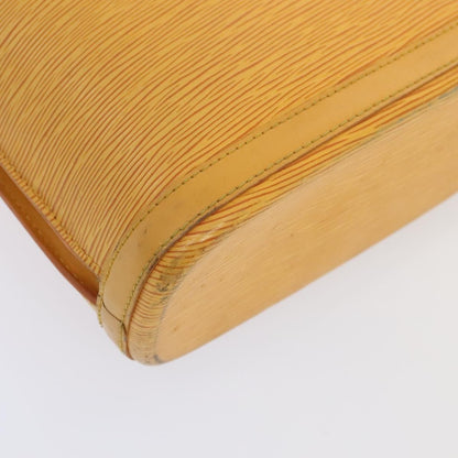 Louis Vuitton Lussac Handbag Epi Leather, YELLOW, LEATHER, Handbag