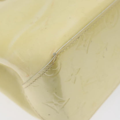 Louis Vuitton Reade Handbag Monogram Vernis, BEIGE, PATENT_LEATHER, Handbag