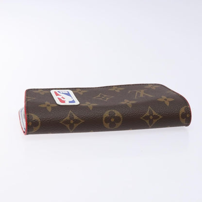 Louis Vuitton Nba Woody Glasses Case Monogram Canvas with Leather, MULTICOLOUR, CANVAS, Sunglasse