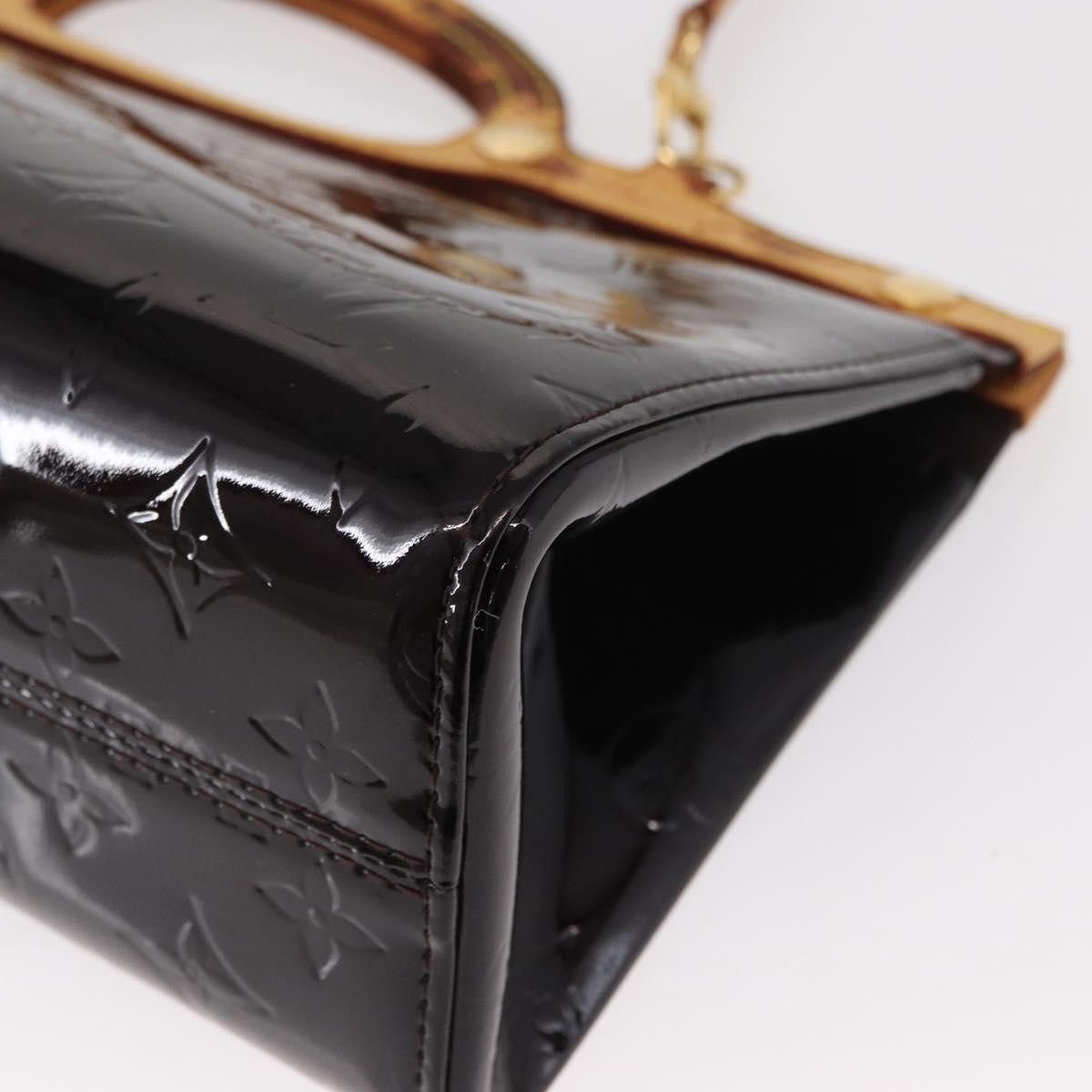 Louis Vuitton Roxbury Drive Handbag Monogram Vernis, BURGUNDY, PATENT_LEATHER, Handbag