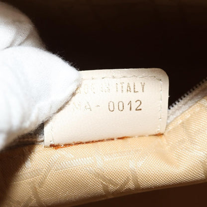 Christian Dior Vintage Lady Dior Bag Cannage, WHITE, LEATHER, Handbag