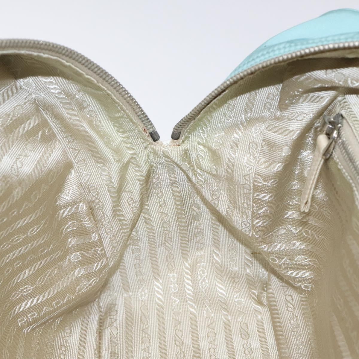 Prada Vintage Handbag Tessuto, BLUE, NYLON, Handbag