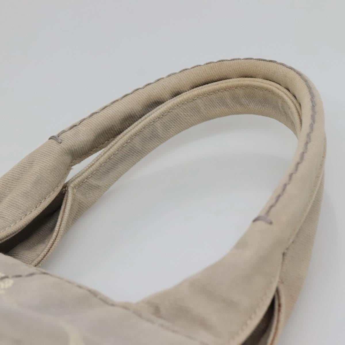 Prada Canapa Convertible Tote Canvas, GRAY, CANVAS, Tote bag