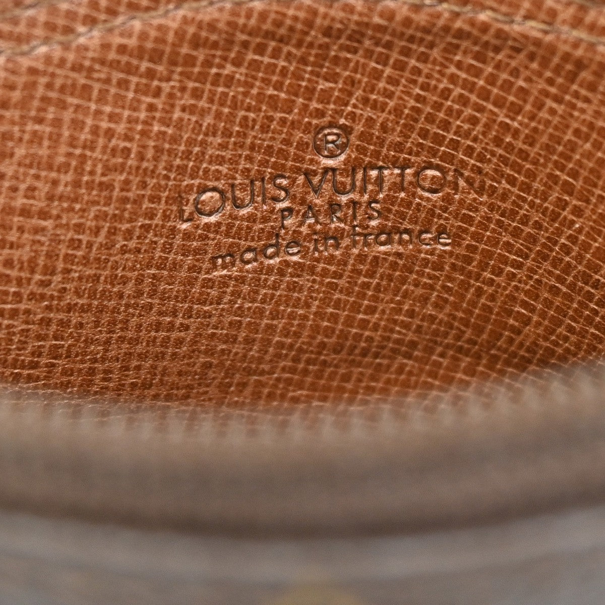 Louis Vuitton Pochette Secret Monogram canvas, BROWN, CANVAS, Clutche & pouche