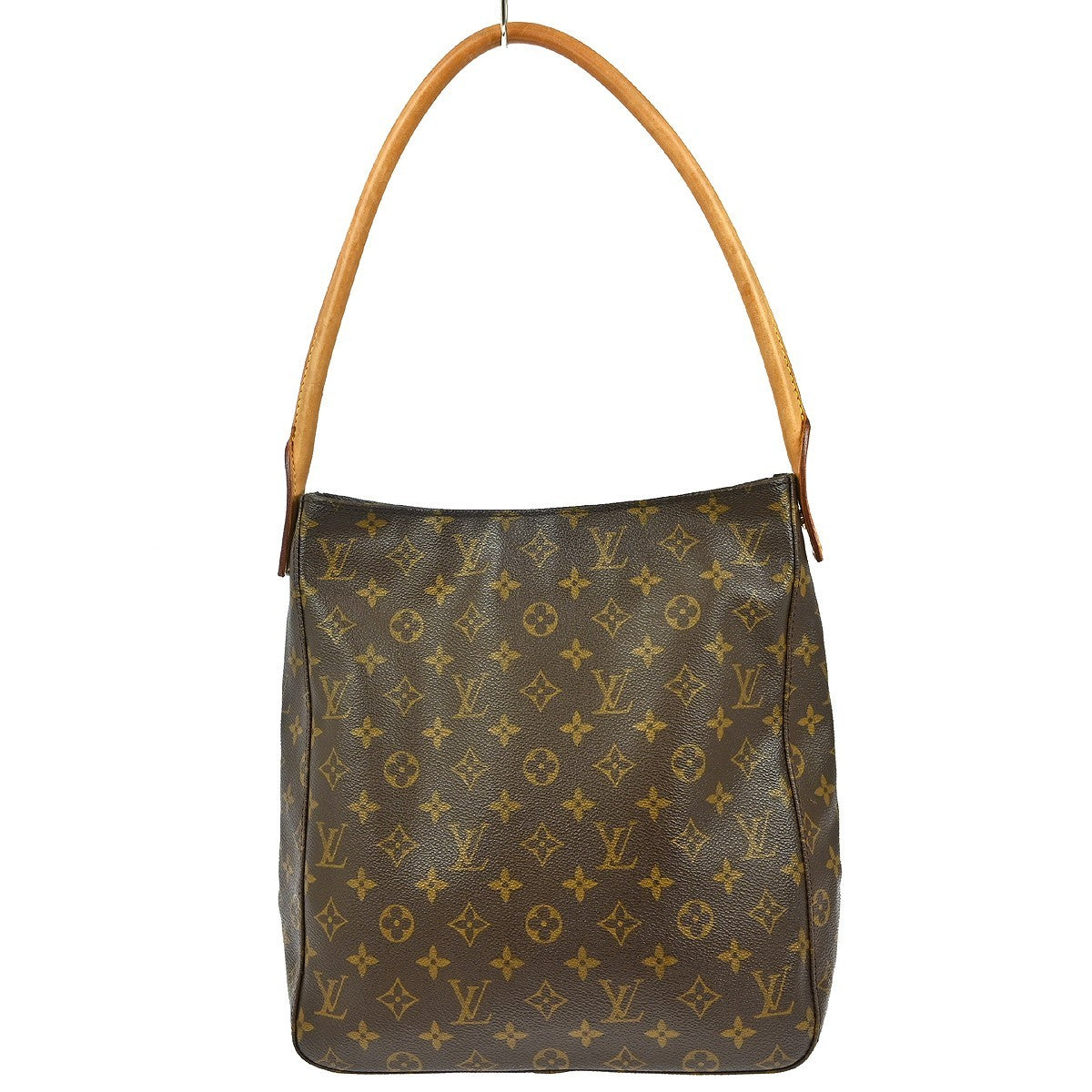 Louis Vuitton Looping Handbag Monogram Canvas, BROWN, CANVAS, Shoulder bag