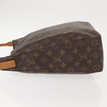 Louis Vuitton Looping Handbag Monogram Canvas, BROWN, CANVAS, Shoulder bag
