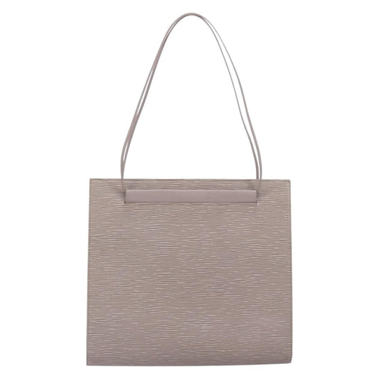 Louis Vuitton Saint Tropez Handbag Epi Leather, GRAY, LEATHER, Shoulder bag