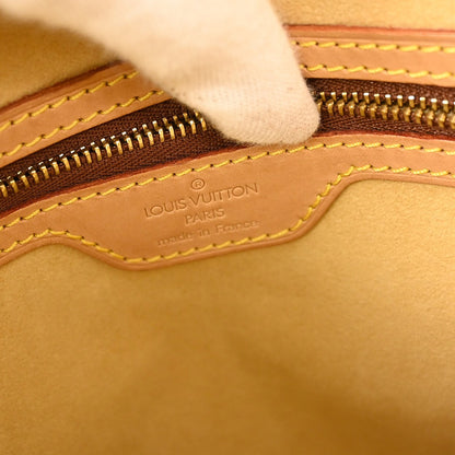 Louis Vuitton Looping Handbag Monogram Canvas, BROWN, CANVAS, Shoulder bag