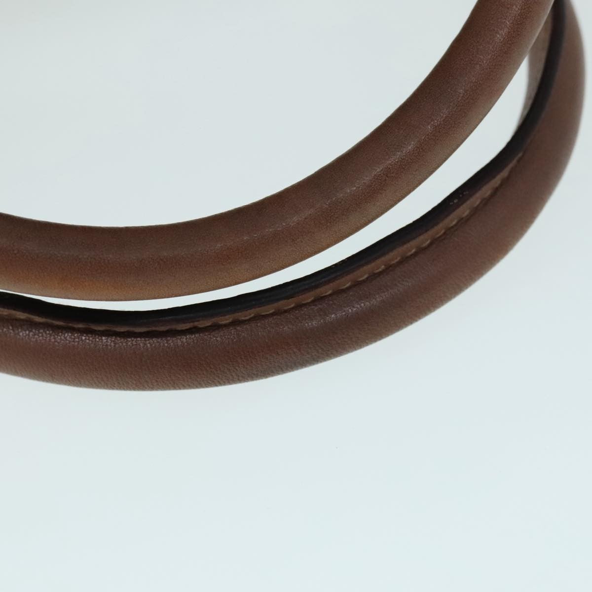 Celine Vintage Macadam Handbag Macadam, BEIGE, LEATHER, Handbag