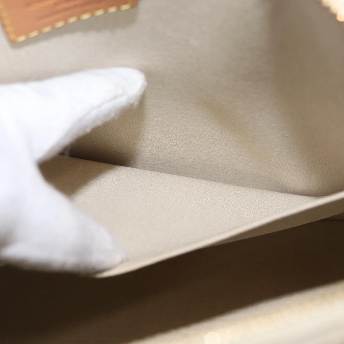 Louis Vuitton Alma Handbag Monogram Vernis, BEIGE, PATENT_LEATHER, Handbag