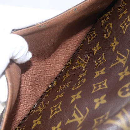 Louis Vuitton Sac Gibeciere Messenger Bag Monogram Canvas, BROWN, CANVAS, Shoulder bag