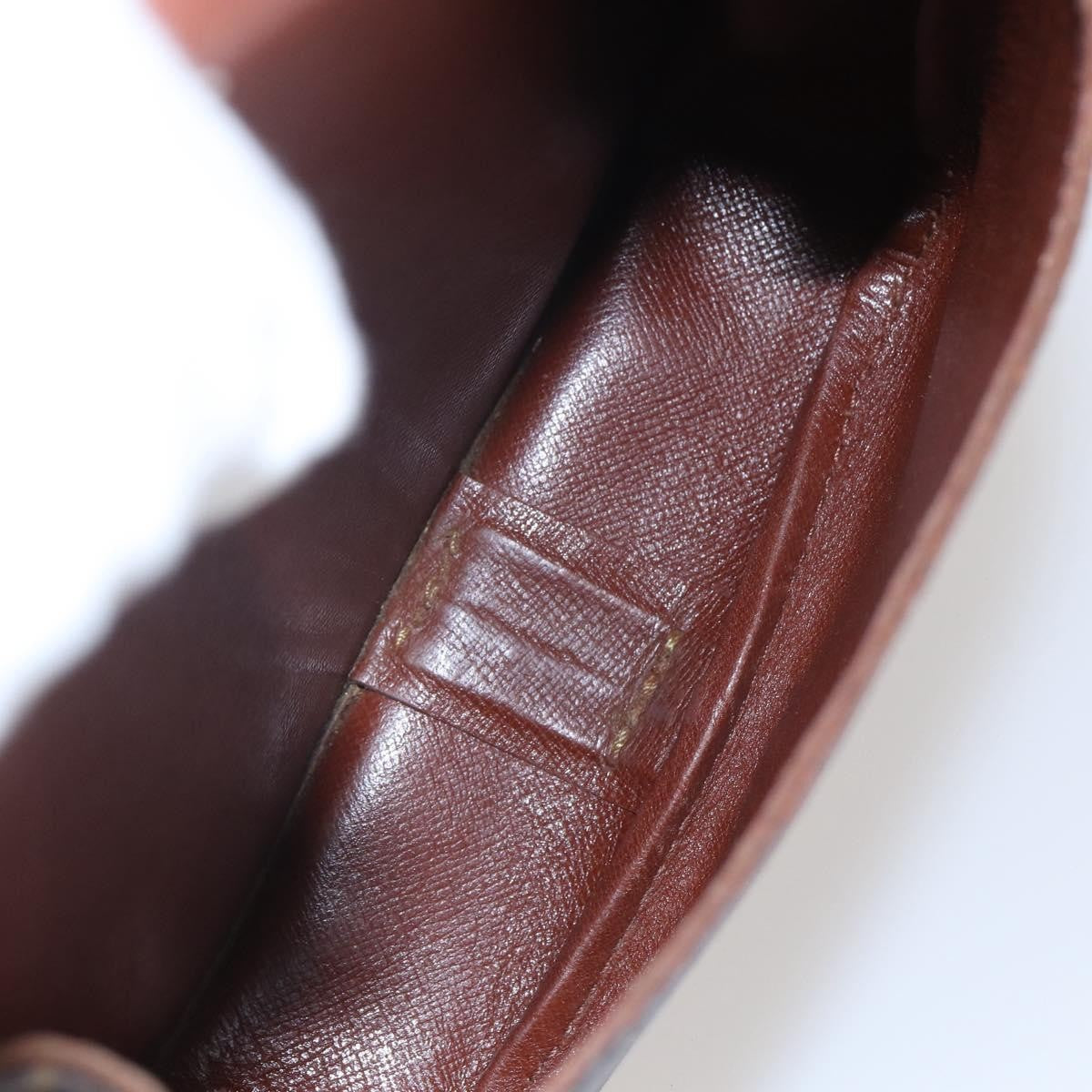 Louis Vuitton Cartouchiere Handbag Monogram Canvas, BROWN, CANVAS, Shoulder bag