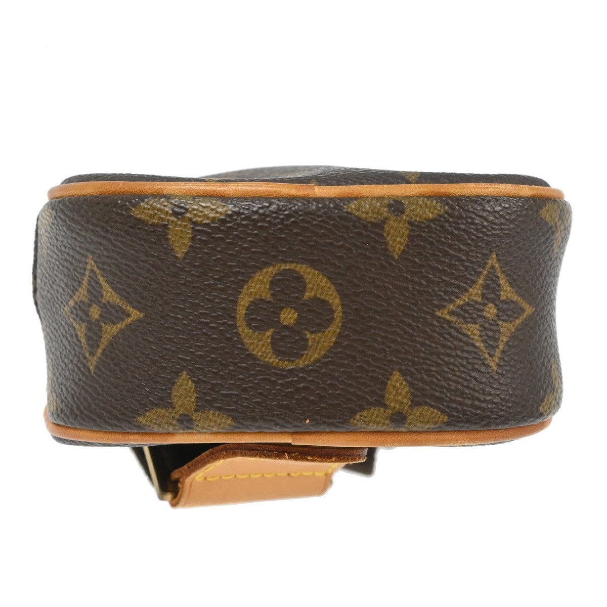 Louis Vuitton Pochette Gange Monogram Canvas, BROWN, CANVAS, Clutche & pouche
