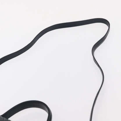 Bally Vintage Handbag Quilted Leather, NAVY, LEATHER, Handbag