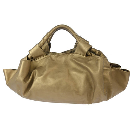 Loewe Anagram Logo Nappa Aire Hand Bag Leather, GOLD, LEATHER, Handbag