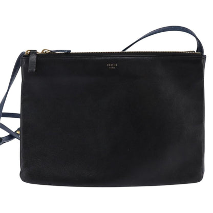 Celine Trio Crossbody Bag Leather, MULTICOLOUR, LEATHER, Crossbody bag
