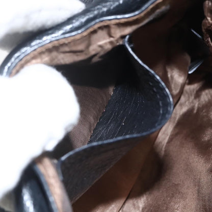 Chloe Lily Shoulder bag Leather, BLACK, LEATHER, Shoulder bag