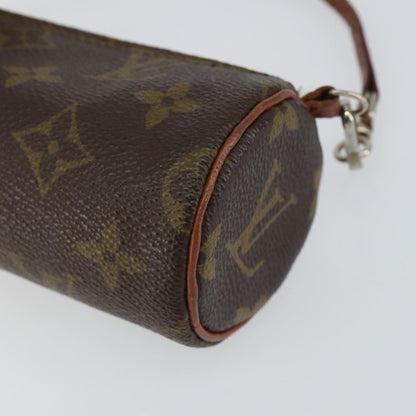 Louis Vuitton Papillon Pochette Monogram Canvas, BROWN, CANVAS, Clutche & pouche