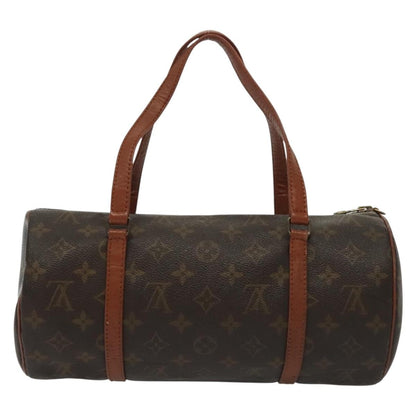 Louis Vuitton Papillon Handbag Monogram Canvas, BROWN, CANVAS, Handbag