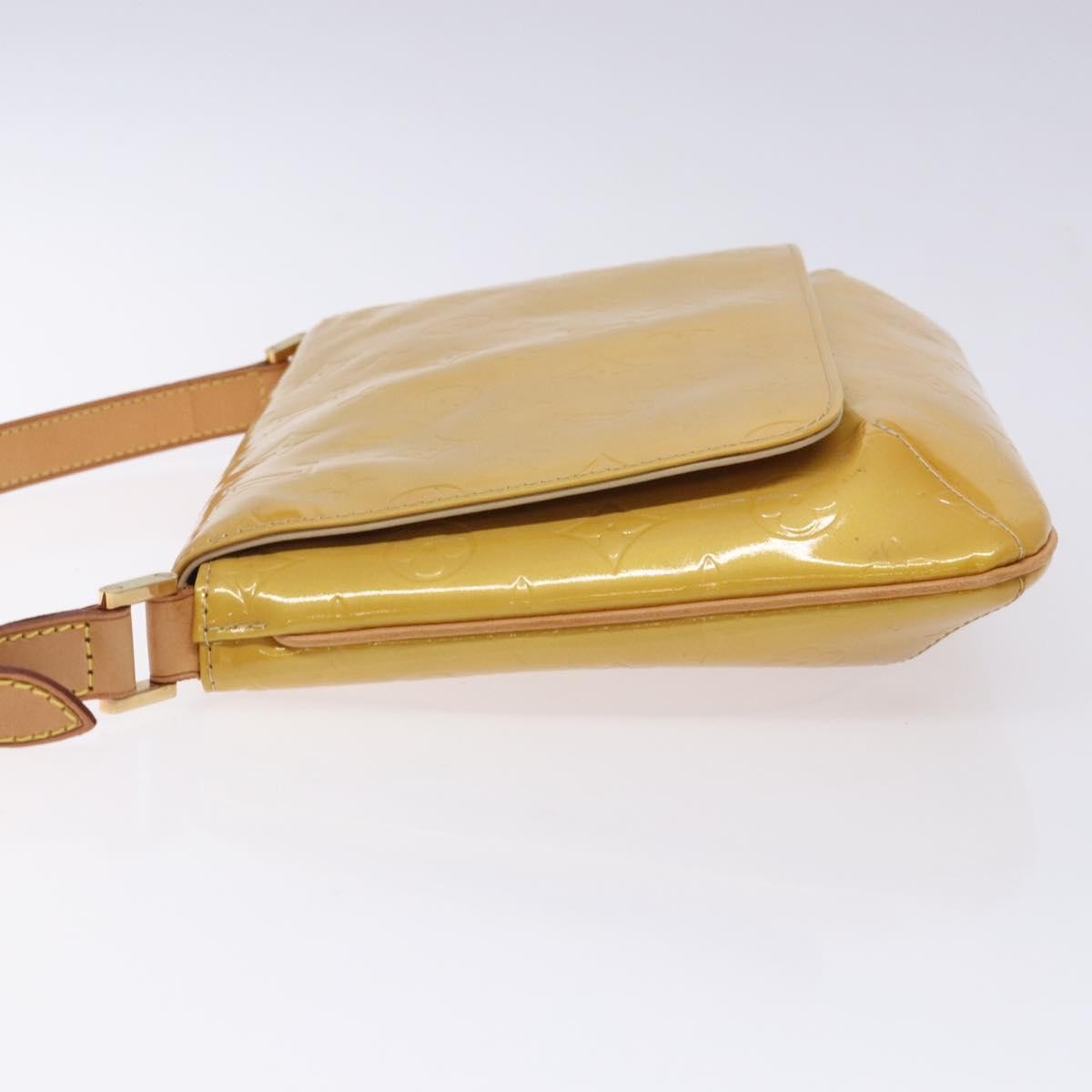 Louis Vuitton Thompson Street Handbag Monogram Vernis, BEIGE, PATENT_LEATHER, Handbag