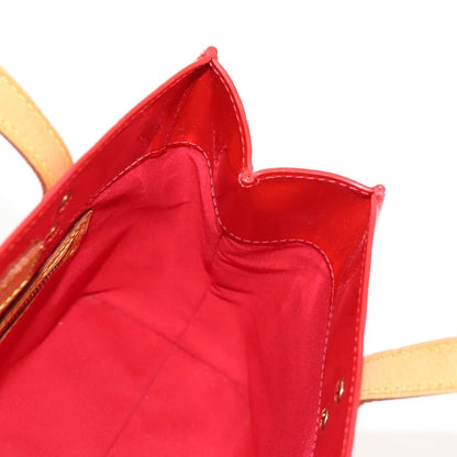 Louis Vuitton Reade Handbag Monogram Vernis, RED, PATENT_LEATHER, Handbag
