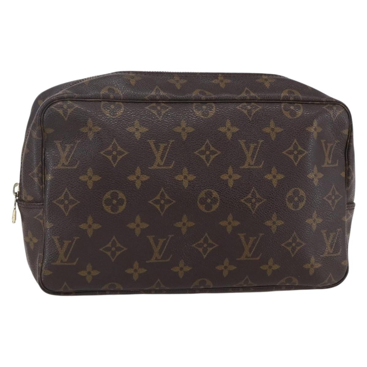 Louis Vuitton Trousse Toilette Monogram Canvas, BROWN, CANVAS, Clutche & pouche