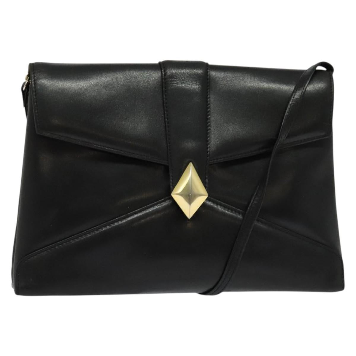 Givenchy Shoulder Bag Leather, BLACK, LEATHER, Shoulder bag