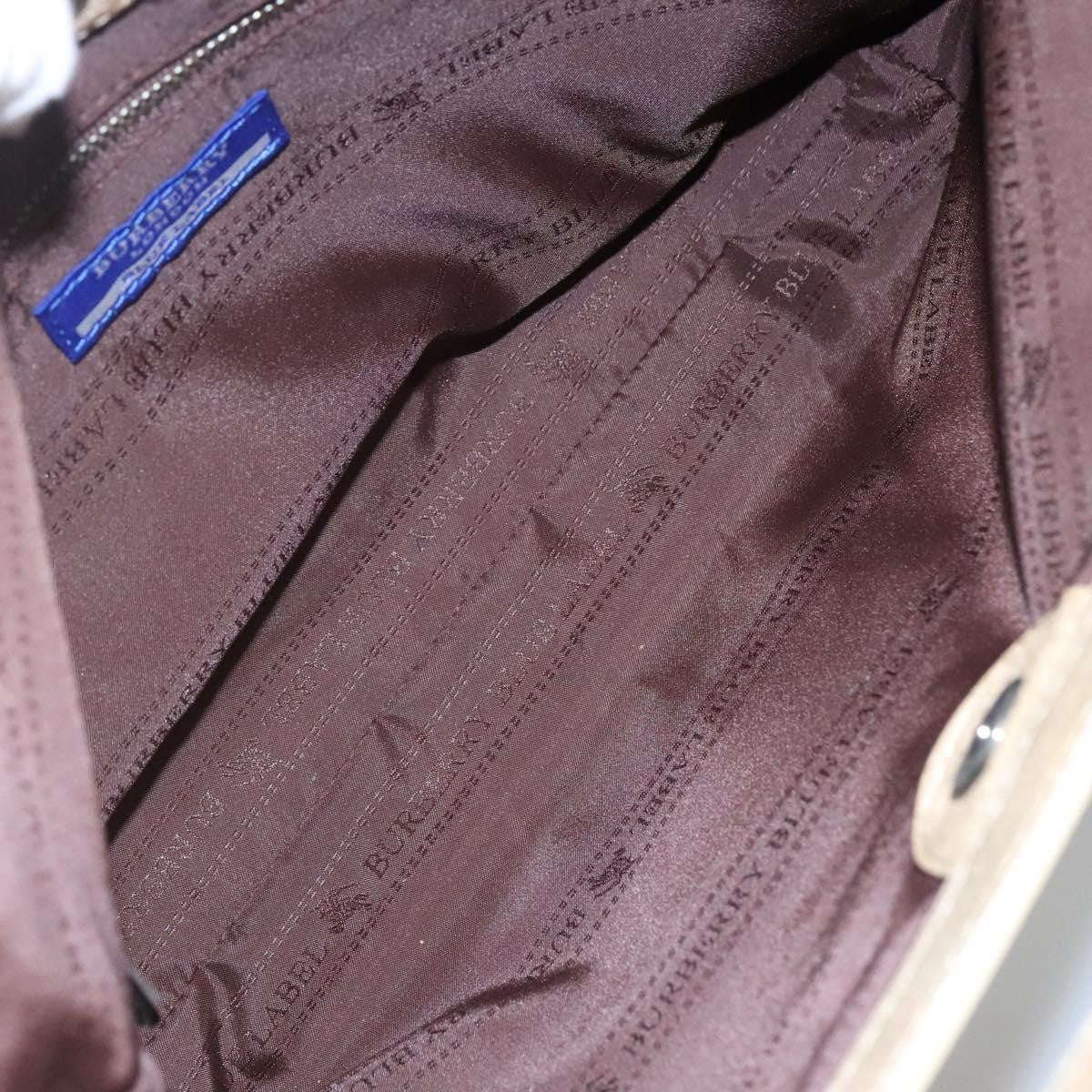 Burberry Blue Label Tote Bag Leather, GOLD, LEATHER, Tote bag