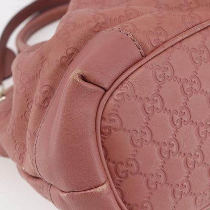 Gucci Sukey Top Handle Satchel Guccissima Leather, PINK, LEATHER, Handbag