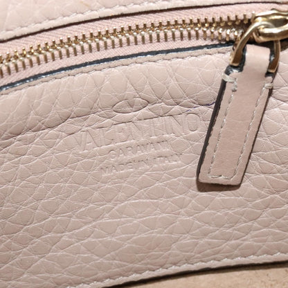 Valentino Garavani Rockstud Tote Pebbled Leather, BEIGE, LEATHER, Tote bag