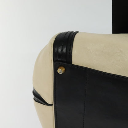 Chloe Alice Satchel Leather, BLACK, LEATHER, Handbag