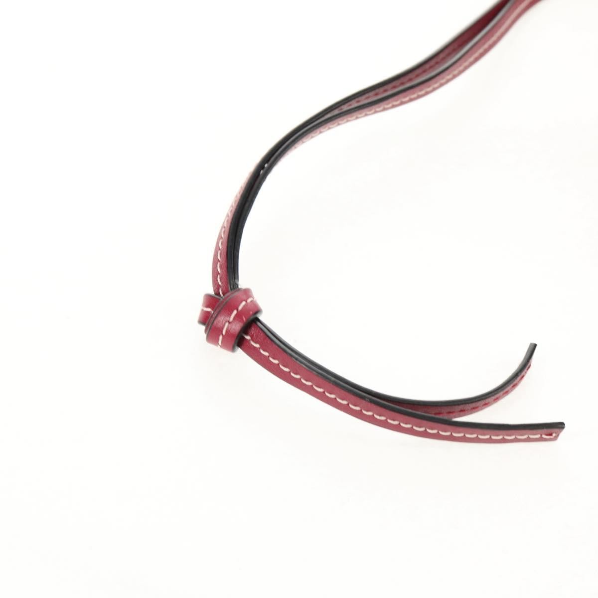 Loewe Missy Handbag Leather, RED, LEATHER, Shoulder bag