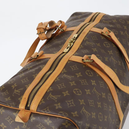 Louis Vuitton Sac Souple Handbag Monogram Canvas, BROWN, CANVAS, Travel bag