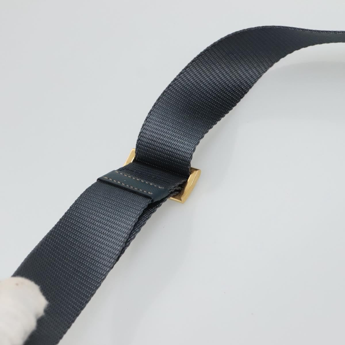 Prada Buckle Messenger Bag Tessuto, GREEN, NYLON, Shoulder bag