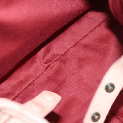 Bally Vintage Handbag Quilted Leather, PINK, LEATHER, Handbag