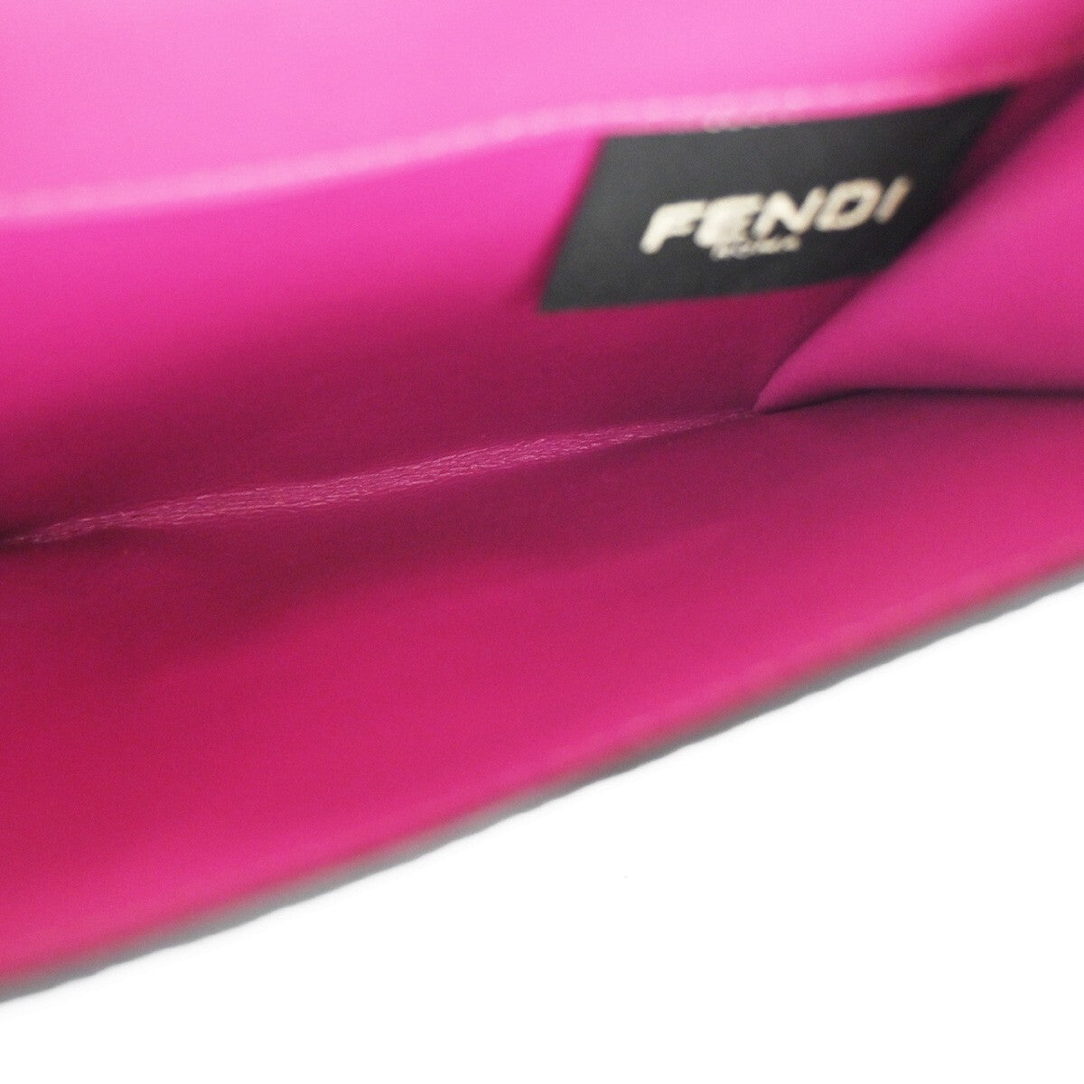 Fendi Peekaboo Wallet Leather, PINK, LEATHER, Wallets