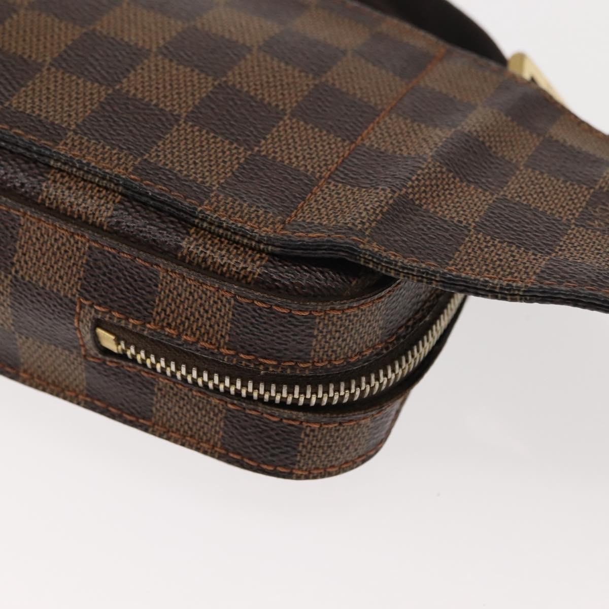 Louis Vuitton Geronimos Waist Bag Damier, BROWN, CANVAS, Shoulder bag