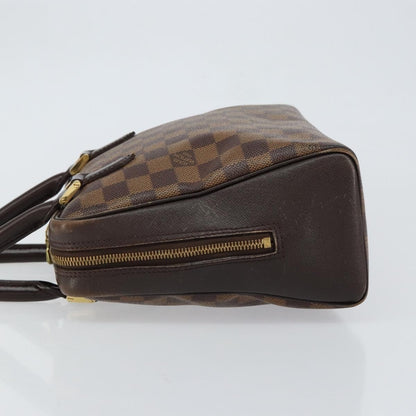 Louis Vuitton Brera Handbag Damier, BROWN, CANVAS, Handbag