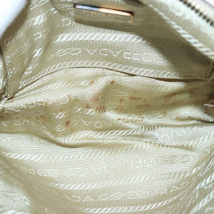 Prada Vintage Handbag Tessuto, BEIGE, NYLON, Handbag