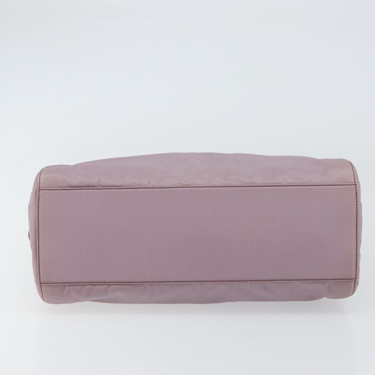 Prada Resin Handle Tote Tessuto, PURPLE, NYLON, Tote bag