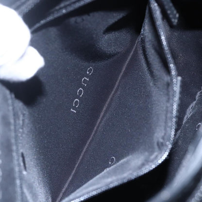 Gucci Metal Handle Hobo Leather, BLACK, LEATHER, Shoulder bag