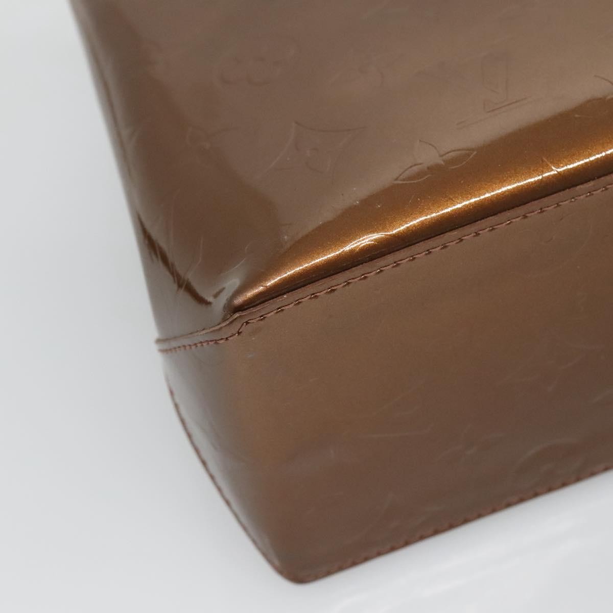 Louis Vuitton Reade Handbag Monogram Vernis, BROWN, PATENT_LEATHER, Handbag