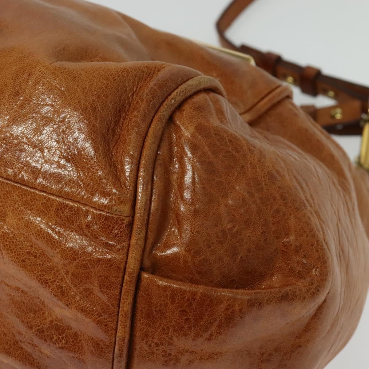 Chloe Ethel Handbag Leather, BROWN, LEATHER, Handbag