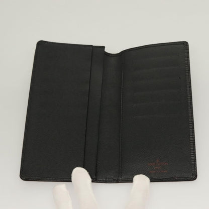 Louis Vuitton Porte Cartes Wallet Epi Leather, BLACK, LEATHER, Wallets