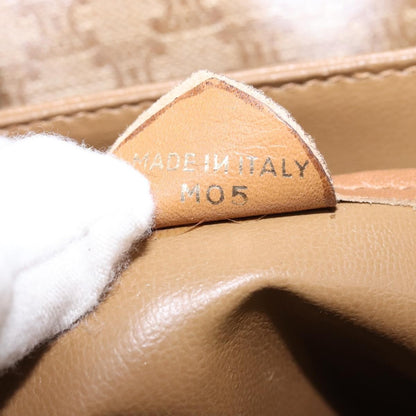 Celine Macadam Shoulder Bag PVC Leather, BEIGE, CANVAS, Shoulder bag