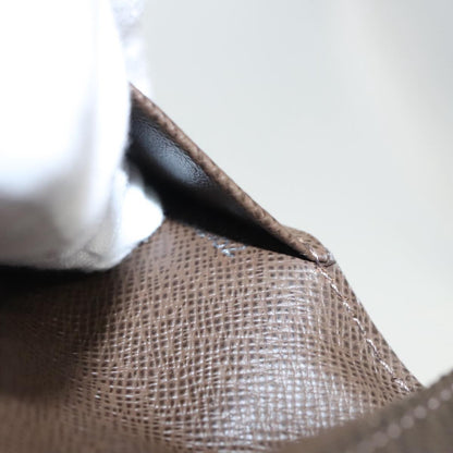 Louis Vuitton Envelope Business Card Holder Taiga Leather, BROWN, LEATHER, Card Holders