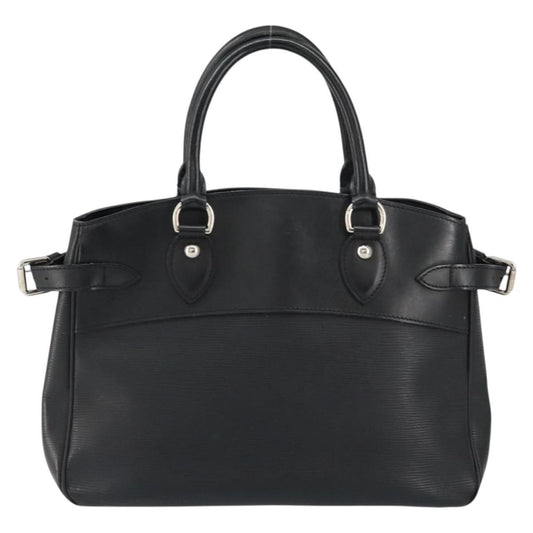 Louis Vuitton Passy Tote Epi Leather, BLACK, LEATHER, Handbag